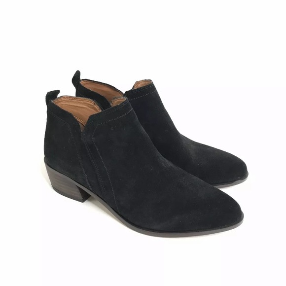 Franco Sarto Shoes - Franco Sarto Black Booties Women 5 Suede A Paivley